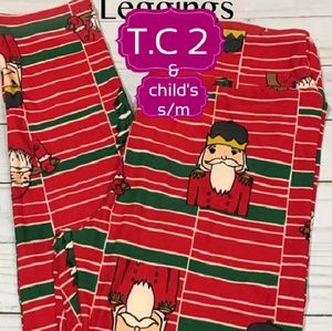 Lularoe mommy & me nutcracker leggings T.C2. & S/M